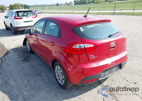 2012 Kia Rio5 Lx from USA, damaged, VIN KNADM5A34C6054914